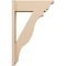 Ekena Millwork 7 1/2-in W x 22-in D x 34-in H Funston Trad Rough Cedar Woodgrain TimberThane Outlooker, Primed Tan OUTUR075X22X34FST04RCPR - alternate 4